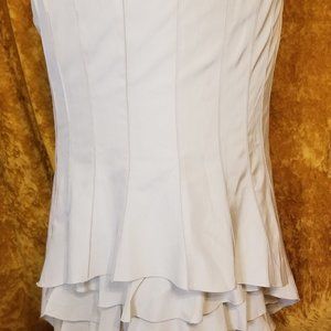 Vintage Betty Barclay Beige Flare Skirt
